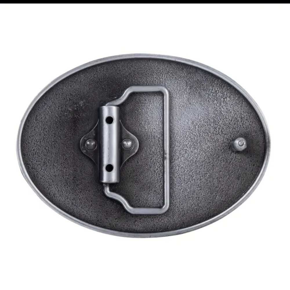 New men's patriotic American Flag belt buckle